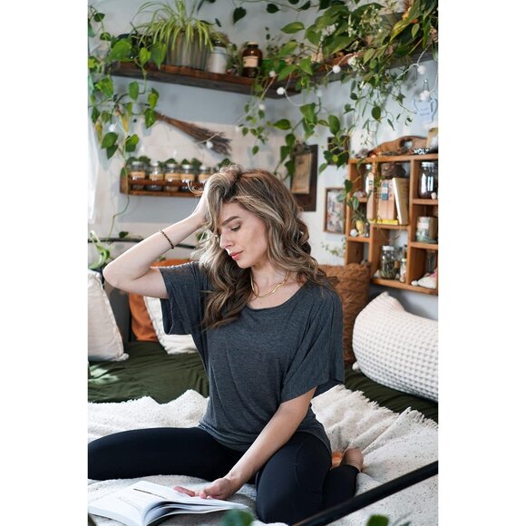 Fashion-Forward 3 Pack Tunic Tops with Dolman Sleeves - Plus Sizes Available - Picture 4 of 6